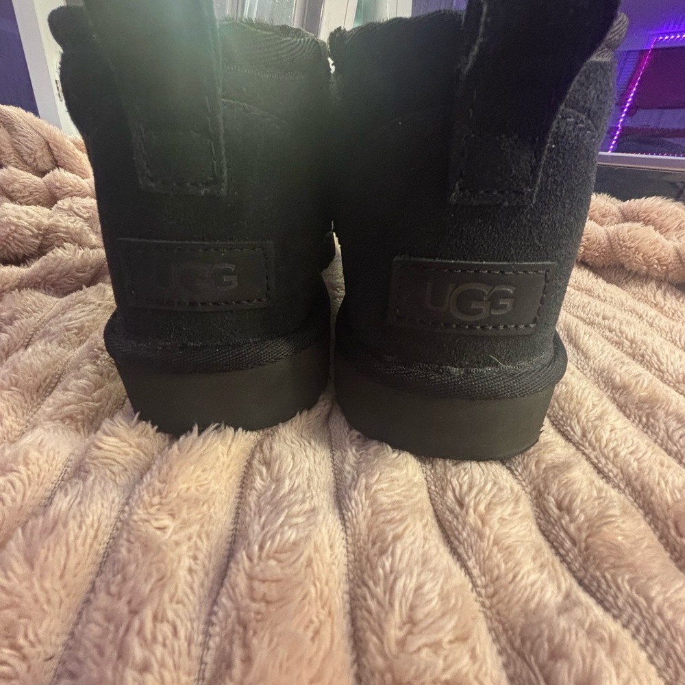 UGG Black Ankle Boots